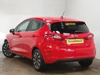 Used Ford Fiesta Titanium 125 HP (91 kW) 2023 Red Hatchback