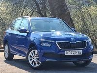 Used Skoda Kamiq SE 95 HP (69 kW) 2022 Blue SUV