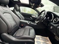 Begagnad Mercedes C250 AMG Line Premium Plus 204 HK (150 kW) 2017 Vit Sportkupé