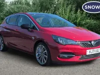 Used Vauxhall Astra Edition 145 HP (106 kW) 2021 Red Hatchback