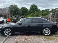 Used Audi A4 S-Line 150 HP (110 kW) 2018 Black Sedan