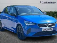 Used Vauxhall Corsa 75 HP (55 kW) 2021 Blue Hatchback