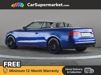 Used Audi A5 Cabriolet S-Line 2015 Blue Cabriolet