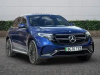 Used Mercedes EQC400 AMG Line Premium 300 kW (408 HP) 2020 Blue SUV