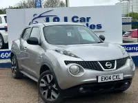 Usado Nissan Juke N-TEC 117 CV (86 kW) 2014 Plateado SUV