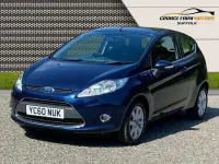 Used Ford Fiesta Zetec 82 HP (60 kW) 2010 Blue Hatchback