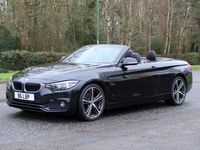 Used BMW 420 Sport Line 190 HP (139 kW) 2017 Black Cabriolet