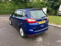 Used Ford Grand C-Max Titanium 120 HP (88 kW) 2016 Blue MPV