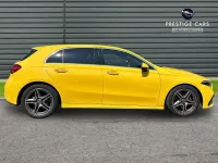 Used Mercedes A180 Executive 134 HP (98 kW) 2023 Yellow Hatchback