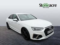 Używany Audi A4 S-Line 150 KM (110 kW) 2022 Biały Sedan/Limuzyna