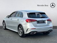 Used Mercedes A180 AMG line 136 HP (100 kW) 2019 Silver Hatchback