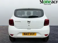 Used Dacia Sandero Ambiance 73 HP (53 kW) 2017 White Hatchback