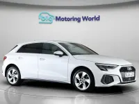 Used Audi A3 Sportback S-Line 204 HP (150 kW) 2024 White Hatchback