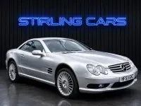 Used Mercedes SL55 AMG AMG 476 HP (350 kW) 2003 Silver Cabriolet