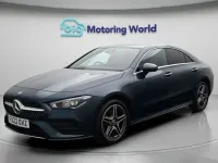 Used Mercedes CLA250e AMG Line Premium 218 HP (160 kW) 2022 Blue Coupe