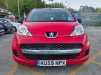 Second-hand Peugeot 107 68 CP (50 kW) 2009 Roșu Hatchback