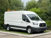 Used Ford Transit 130 HP (95 kW) 2018 Yellow Van