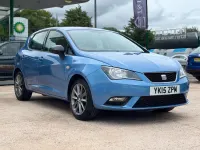 Used Seat Ibiza I-Tech 105 HP (77 kW) 2015 Blue Hatchback