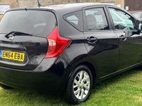 Used Nissan Note Acenta Premium 90 HP (66 kW) 2015 Black Hatchback