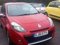 Used Renault Clio Dynamique 2011 Red Hatchback