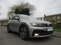 Used VW Tiguan R-line 150 HP (110 kW) 2018 Silver SUV