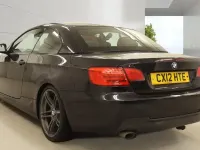 Used BMW 320 Cabriolet M Sport 2012 Black Cabriolet