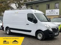 Begagnad Vauxhall Movano 2019 Vit Minibuss
