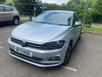Begagnad VW Polo Match 2021 Silver Halvkombi