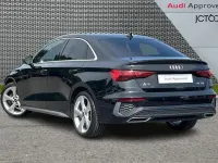 Used Audi A3 S-Line 150 HP (110 kW) 2023 Black Sedan