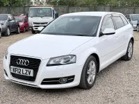 Used Audi A3 150 HP (110 kW) 2012 White Hatchback