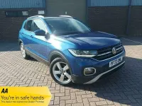 Used VW T-Cross SEL 2022 Blue SUV