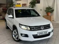 Used VW Tiguan R-line 150 HP (110 kW) 2015 White SUV