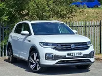 Used VW T-Cross R-line 110 HP (80 kW) 2023 White SUV