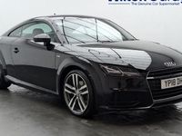 Used Audi TT S-Line 230 HP (169 kW) 2018 Black Coupe