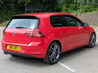 Used VW Golf VII GTD 2016 Red Hatchback