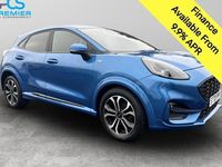 Used Ford Puma ST-Line 100 HP (73 kW) 2020 Blue SUV