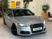 Used Audi S3 Sportback Black Edition 2015 Silver Hatchback