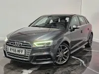 Begagnad Audi S3 Sportback Design 310 HK (228 kW) 2016 Grå Halvkombi