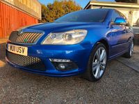 Used Skoda Octavia vRS 200 HP (147 kW) 2011 Blue Hatchback