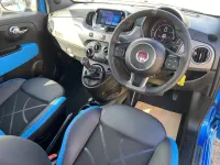 Used Fiat 500 S 69 HP (50 kW) 2018 Blue Hatchback