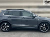 Used VW Tiguan R-line 150 HP (110 kW) 2021 Dolphin grey metallic SUV