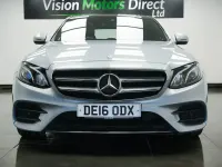 Used Mercedes E220 AMG Line Premium 194 HP (142 kW) 2016 Silver Sedan