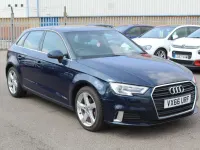 Used Audi A3 Sportback Sport 2016 Blue Hatchback