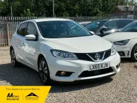 Used Nissan Pulsar N-TEC 115 HP (84 kW) 2015 White Hatchback