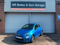 Used Fiat 500S S 2017 Azzurro blue Hatchback