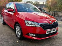 Used Skoda Fabia SE 60 HP (44 kW) 2020 Red Hatchback