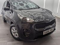 Used Kia Sportage 114 HP (83 kW) 2016 Black SUV
