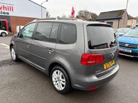 Used VW Touran SE 105 HP (77 kW) 2015 Grey MPV