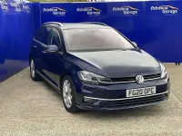 Used VW Golf VII GT 150 HP (110 kW) 2020 Blue Estate