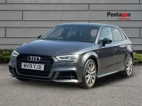 Used Audi A3 Black Edition 113 HP (83 kW) 2019 Grey Sedan